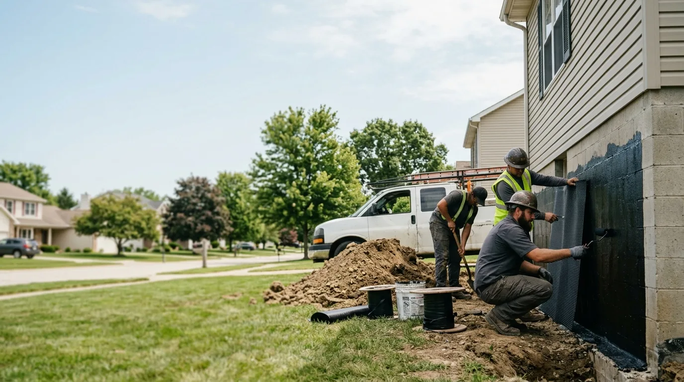 Basement Waterproofing in Chesterfield, IL near me